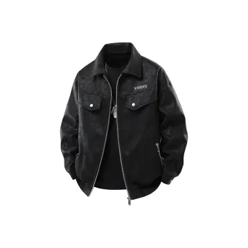 VXOXV Leather Jackets Unisex