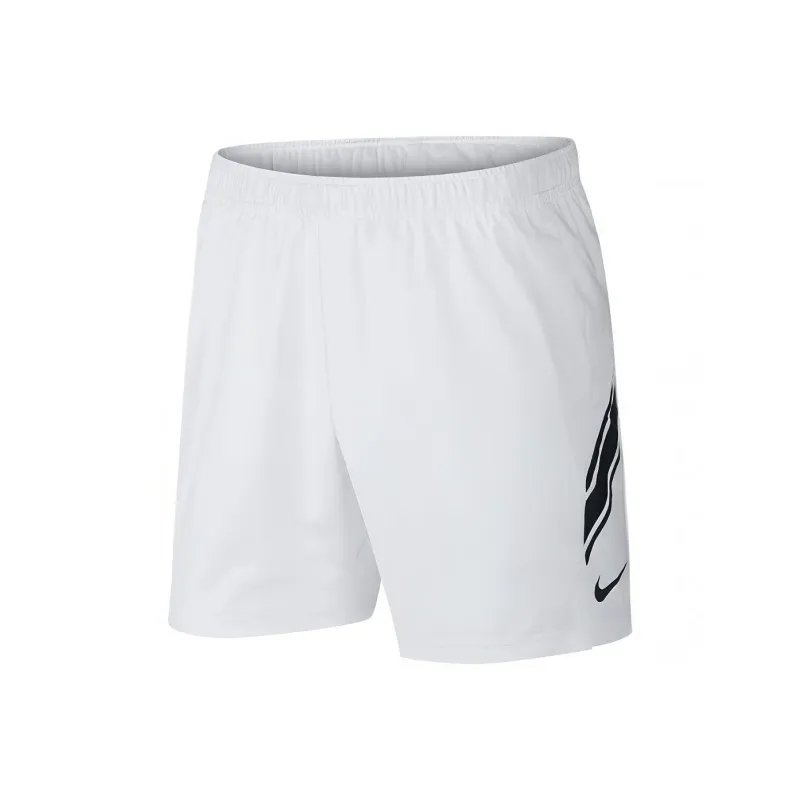 Nike Dri Fit Casual Shorts Men White-0
