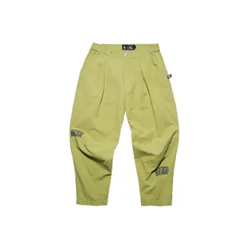 LIGHTNING BEAR Casual Pants Unisex Green
