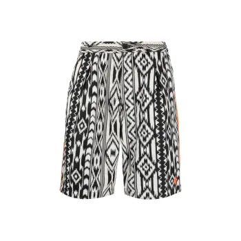 Marcelo Burlon Folk Jacquard Coulisse Shorts