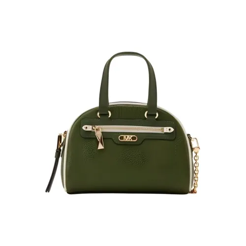 MICHAEL KORS Litchi Grain Leather Shoulder Bag Crossbody Bag Handbag Extra Small Women's Amazon Green
