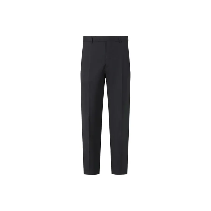 Ermenegildo Zegna Suit Trousers Men Black-0