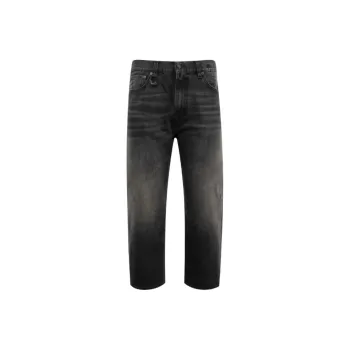 R13 Jeans Men Black