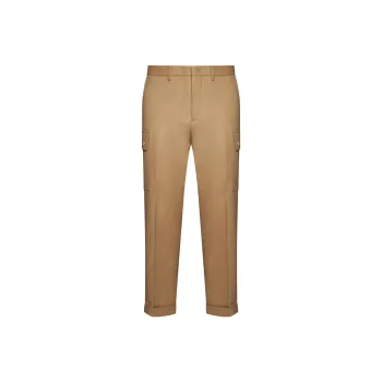 ETRO Cargo Pockets Stretched Tapered Trousers