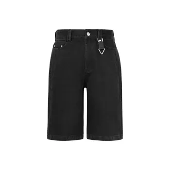 C2H4 R007 'Genesis' Denim Shorts Men Black