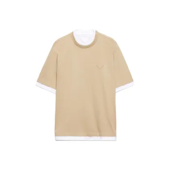 PRADA T Shirts Men Yellow