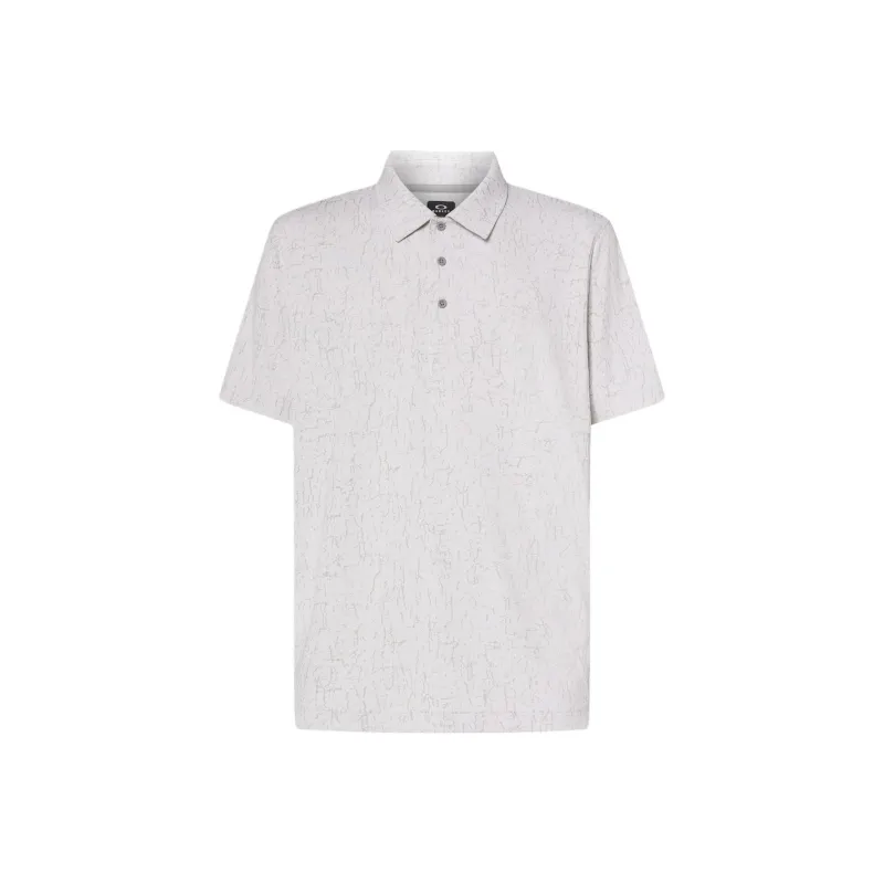 Oakley Resist Jacquard Polo Shirt Men's White-0