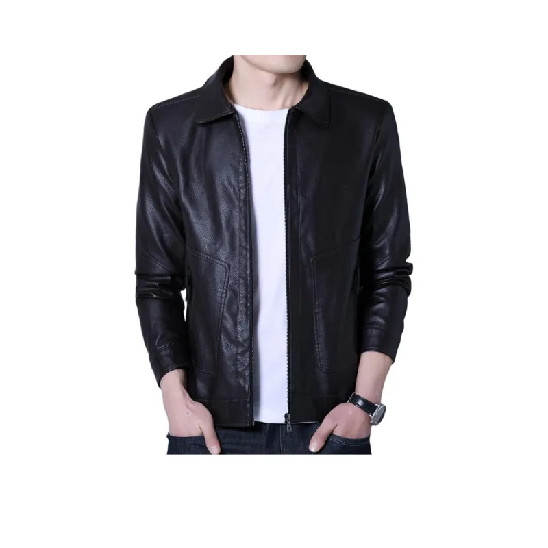 PIERRE CARDIN Leather Jacket Men's-0
