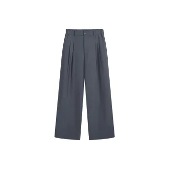 Silente SS24 Suit Trousers Unisex Medium Gray