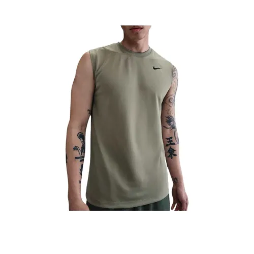 Nike Dri Fit T Shirt Men's Light Army Green