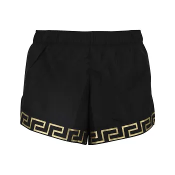 VERSACE Greca Logo print Shorts
