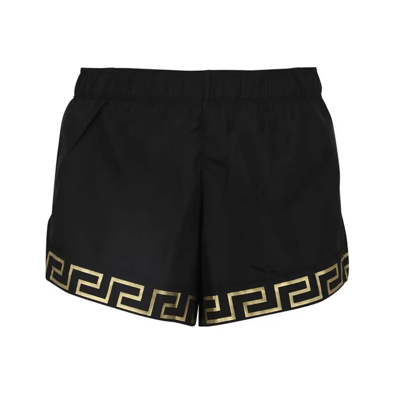 VERSACE Greca Logo print Shorts-0
