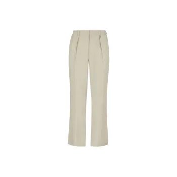 FENDI Elastic Waist Straight Leg Trousers