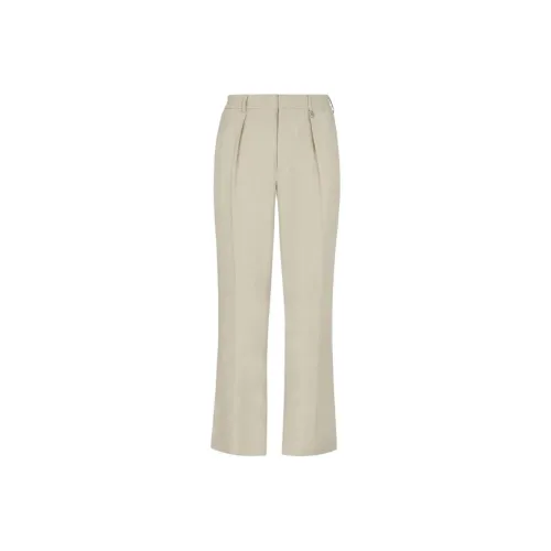 FENDI Elastic Waist Straight Leg Trousers