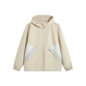 LiNing Trench Coat Men's Seashore Gray