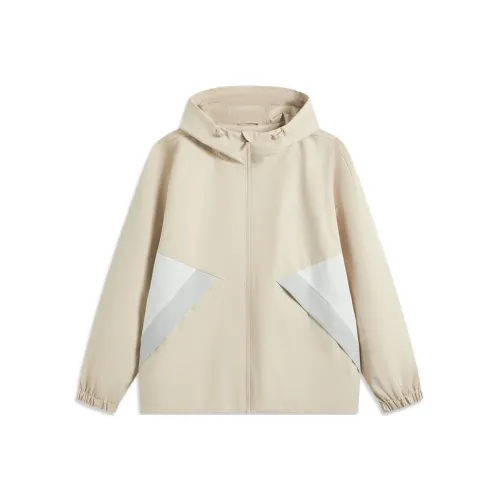 LiNing Trench Coat Men's Seashore Gray