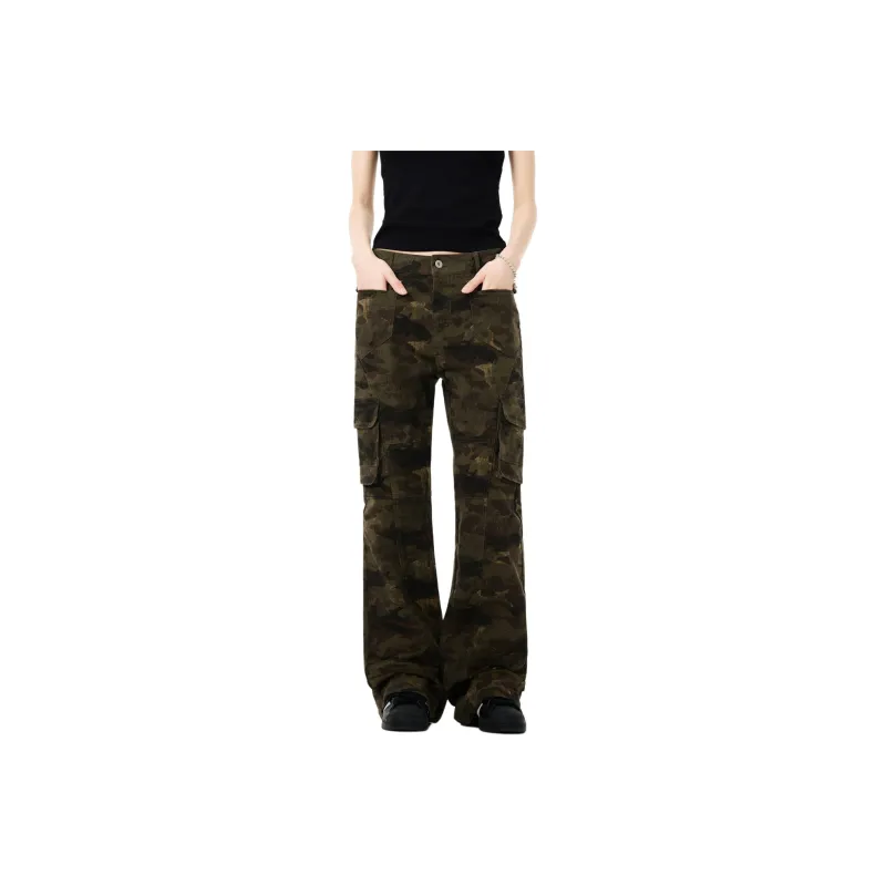 NVRFRGT Jeans Unisex Camouflage-0