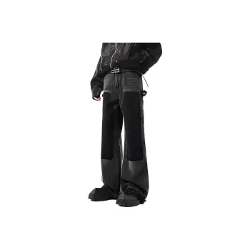 MGXEK Jeans Unisex Black Gray