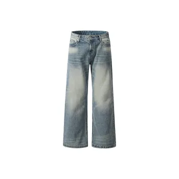 GBXM Jeans Unisex Washed Blue