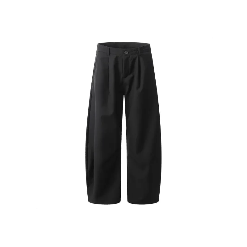 ONITSOP Versatile Commute Lazy And Relaxed Scimitar Suit Trouser Unisex-5