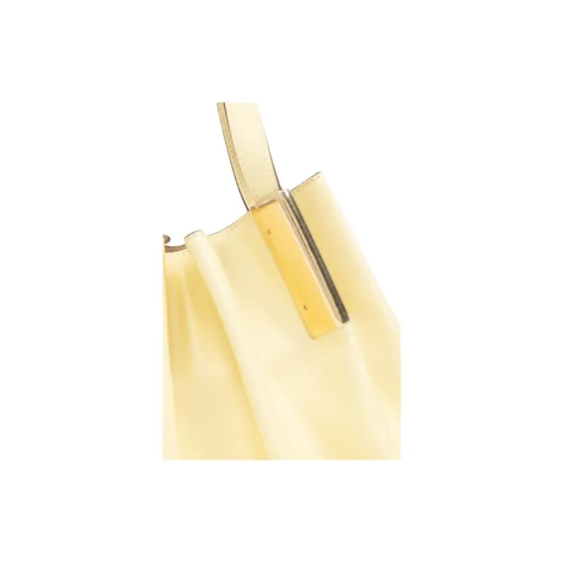 Ulla Johnson Leather Shoulder Bag Mini Women's Yellow-4