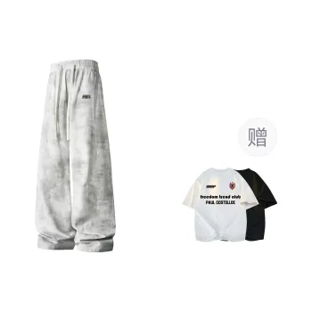 PAUL COSTELLOE Casual Pants Unisex Comes With T Shirt