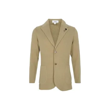 LARDINI Business Suit Men's Camel