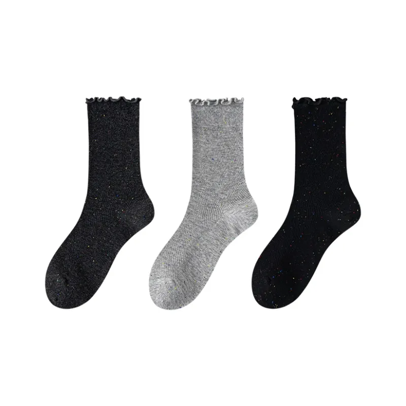 Top Melon Mid Calf Socks Women's Combo Set-35