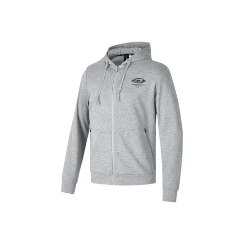 Skechers SKX Sports Lifestyle Collection Jackets Coats Men's Heather Gray