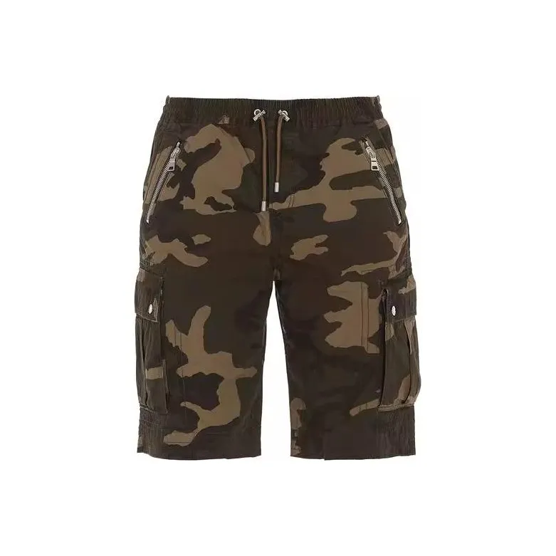 BALMAIN Cargo Shorts Men Camouflage-0