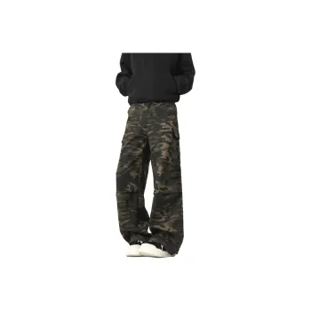 KADAKADA SUITE Cargo Pants Unisex Camouflage