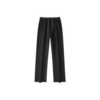 POLAR BEAR Casual Pants Unisex Black