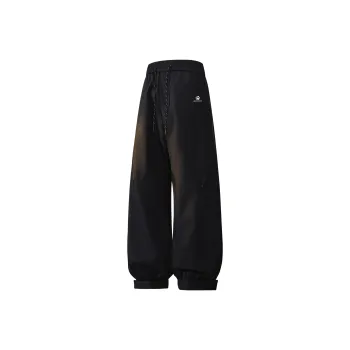 Supremo Cat Windbreaker Pants Unisex Black