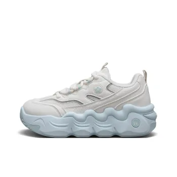 WARRIOR Chunky Sneakers Women's Low Top Blue