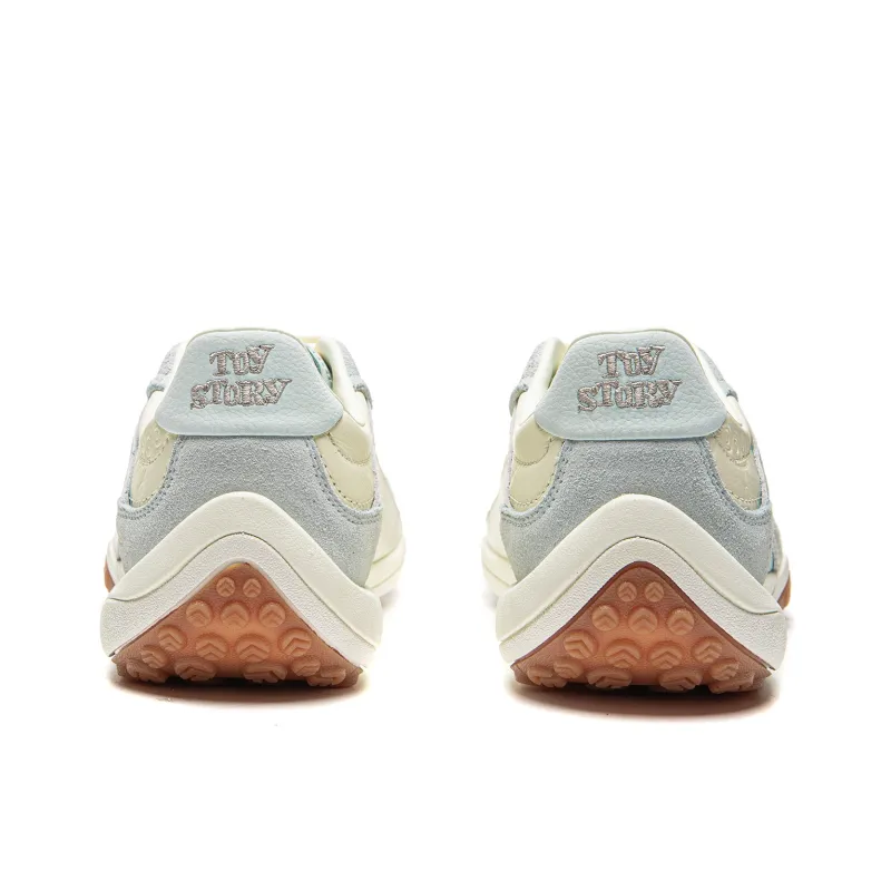 Disney x LiNing Heartflow Wear resistant And Lightweight Casual Shoes Unisex Pearl Mother White-5