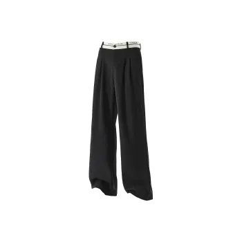 BRYAN JIMENEZ Casual Pants Unisex Black