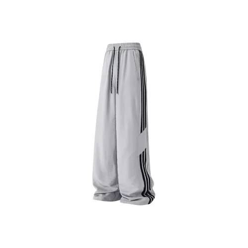 Ice Flying Casual Pants Unisex Gray