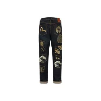EVISU Patch detail Jeans