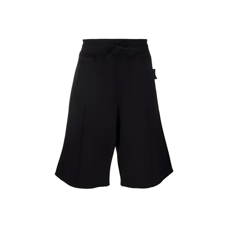 STONE ISLAND Logo patch Knee length Bermuda Shorts-0
