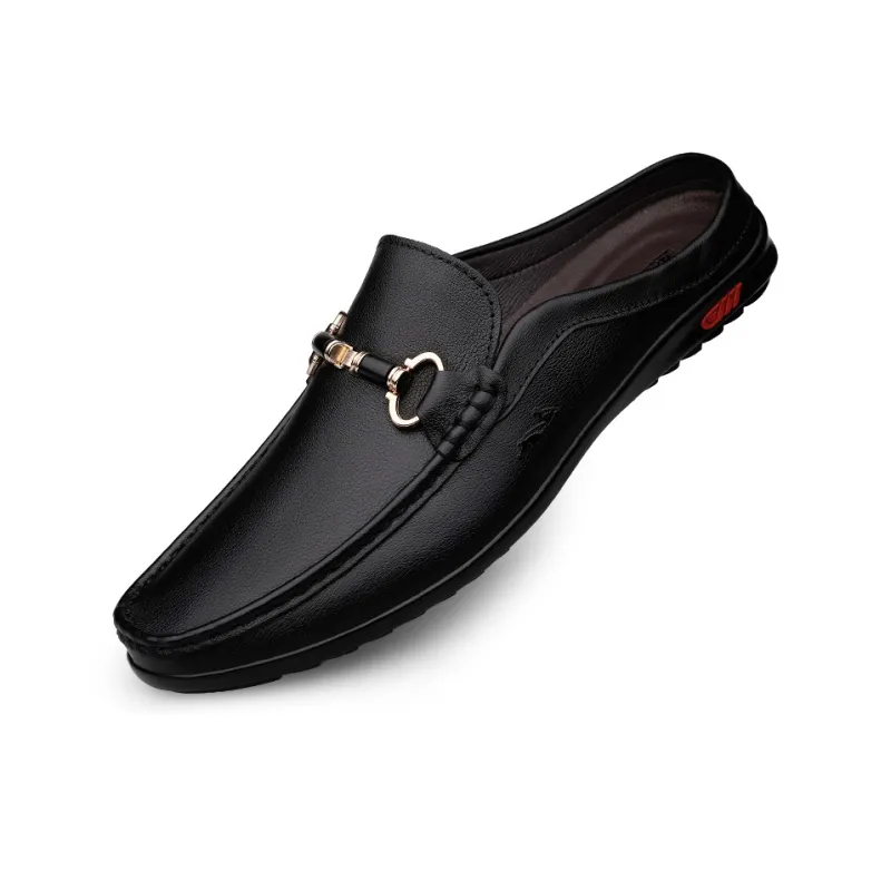 British Knights Rubber Sole Abrasion Resistant Closed Toe Slippers Men's-8