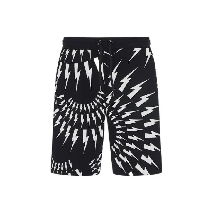 Neil Barrett Casual Shorts Men Black-0
