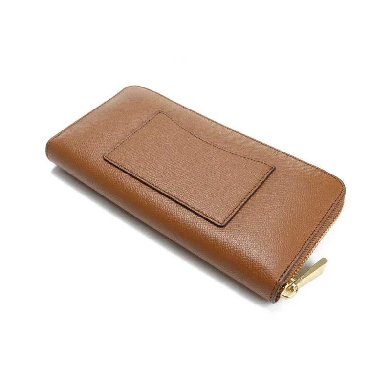 MICHAEL KORS Jet Set Charm Cow Leather Wallet Women's Brown-3