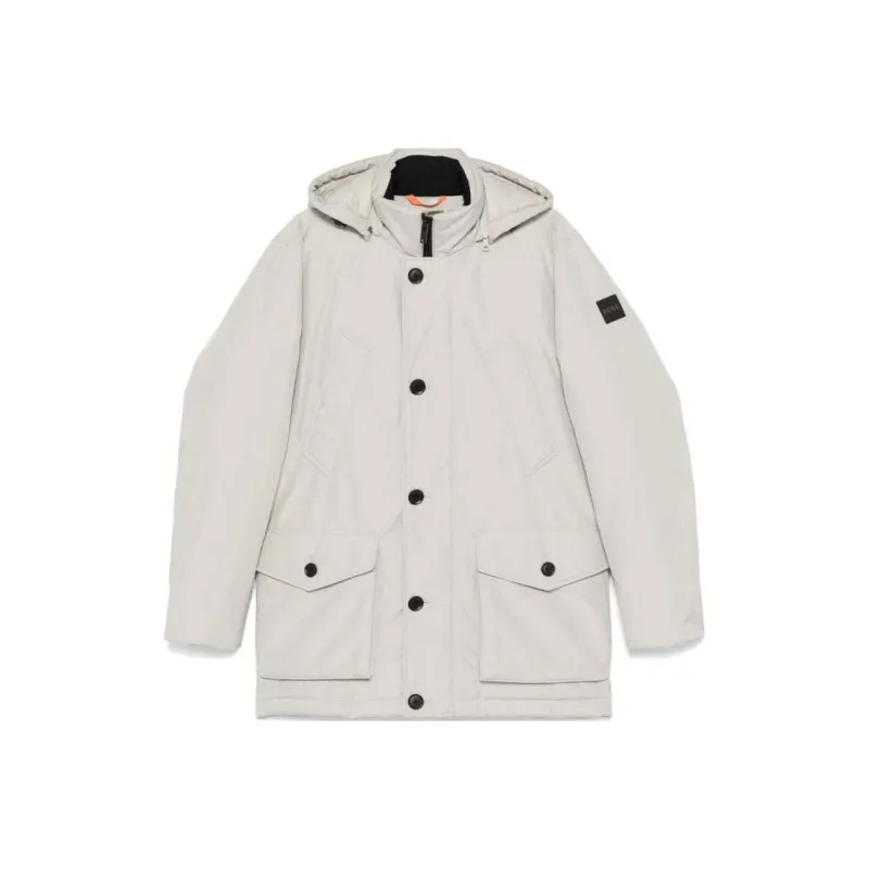 BOSS Hooded Water-repellent Parka-0