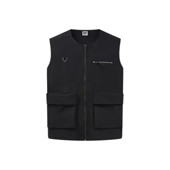 Pony Vests Men Black
