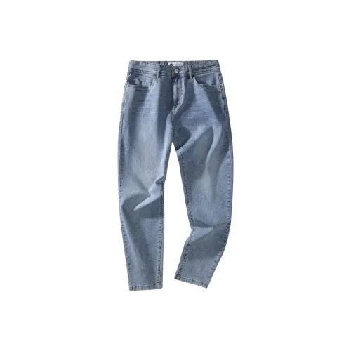 Dance With Wolves Jeans Men's Light Blue