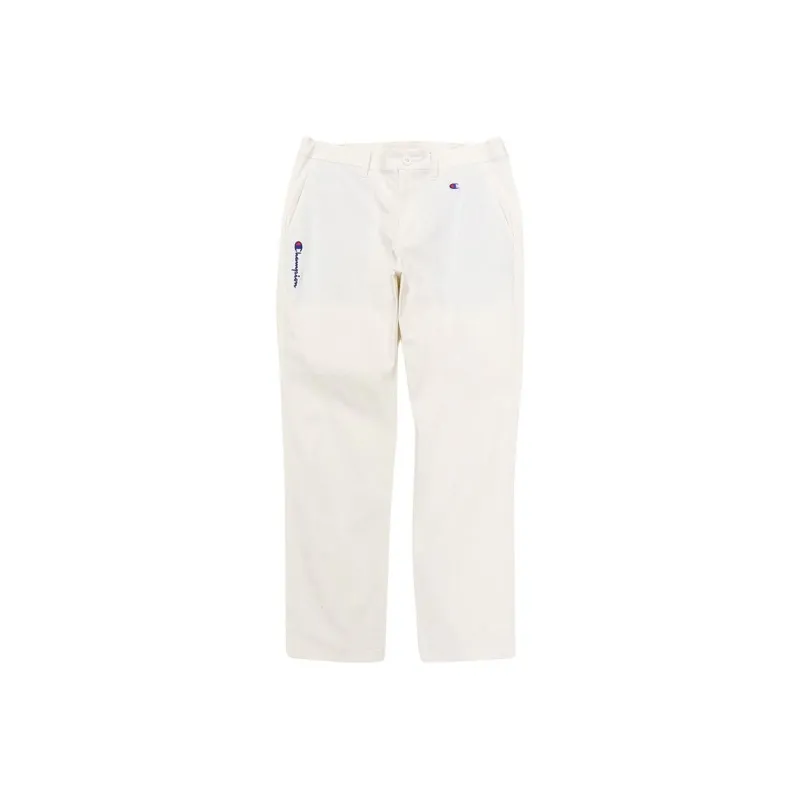 Champion FW24 Casual Pants Men's Ecru-0