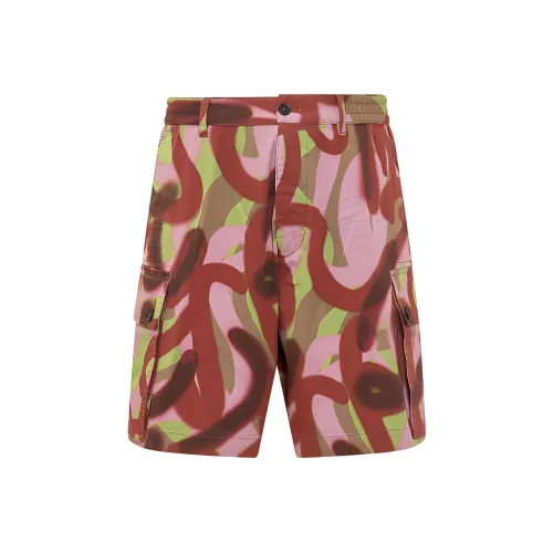 DSQUARED 2 Abstract Print Cargo Shorts