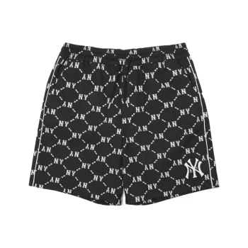 MLB Base Logo Casual Shorts Unisex Black