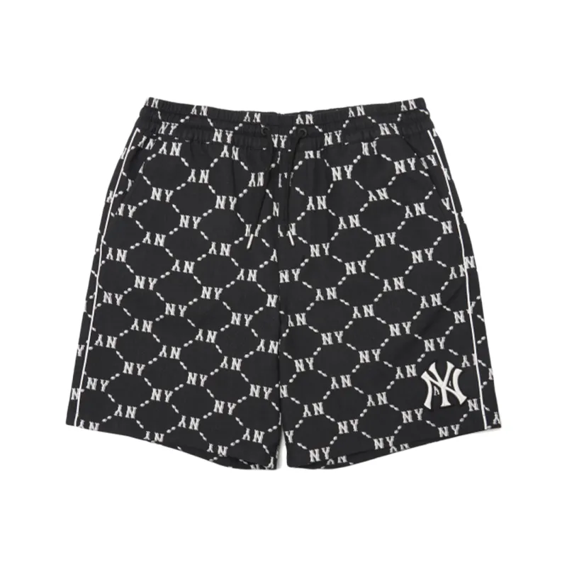 MLB Base Logo Casual Shorts Unisex Black-0