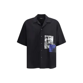 DSQUARED 2 Graphic print Cotton Shirt